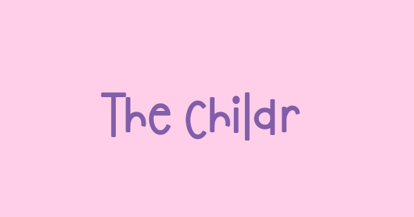 The Childrow font thumbnail